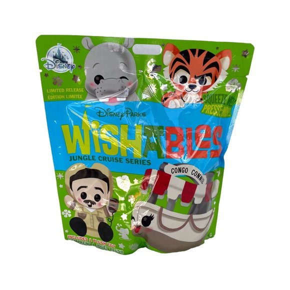 Disney Parks Wishables Jungle Cruise Series Limited Release Mystery Micro Plush - Picture 2 of 4